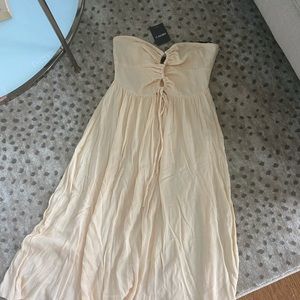 Peach Long Sundress NWT Size Medium